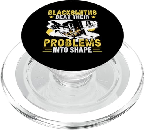 Schmiede schlagen ihre Probleme in Form PopSockets PopGrip für MagSafe Schmiede schlagen ihre Probleme in Form PopSockets PopGrip für MagSafe von Blacksmith And Metalsmith Designs For Craftsman