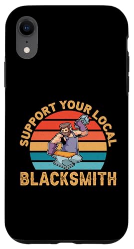 Unterstützen Sie Ihren lokalen Schmied Hülle für iPhone XR Unterstützen Sie Ihren lokalen Schmied Hülle für iPhone XR von Blacksmith And Metalsmith Designs For Craftsman