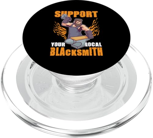 Unterstützen Sie Ihren lokalen Schmied PopSockets PopGrip für MagSafe Unterstützen Sie Ihren lokalen Schmied PopSockets PopGrip für MagSafe von Blacksmith And Metalsmith Designs For Craftsman