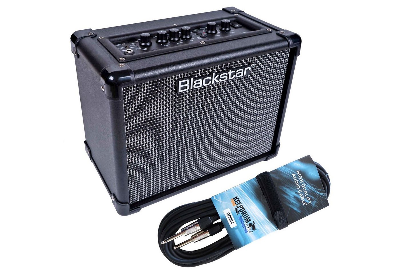 Blackstar Blackstar ID Core 10 V3 Combo mit Gitarrenkabel 6m Verstärker (10,00 W, mit Gitarrenkabel) von Blackstar