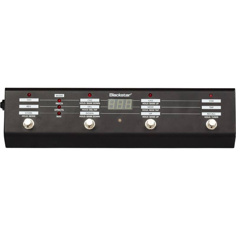 Blackstar FS: 10 multifunktioneller Fußschalter für ID Serie von Blackstar