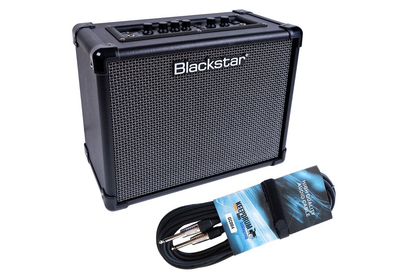 Blackstar ID Core 20 V3 Gitarren Combo Verstärker (20,00 W, mit Gitarrenkabel) von Blackstar