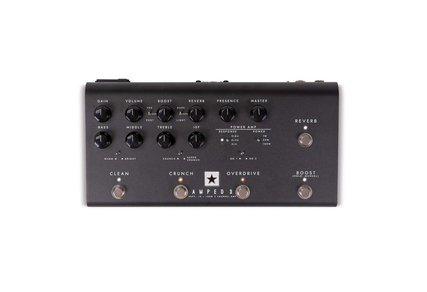 Blackstar Verstärker (DEPT. 10 AMPED 3 - E-Gitarrenverstärker im Pedalformat) von Blackstar