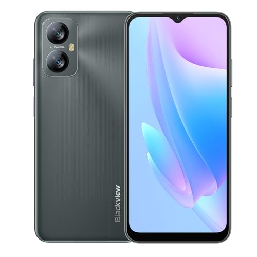 Blackview A52 Pro - Smartphone 4G - Mobiltelefon mit T606 Octa Core Prozessor - 6,5 Zoll Display - 4 GB + 128 GB - 5180 mAh Akku - 13 MP Rückkamera - Schwarz von Blackview