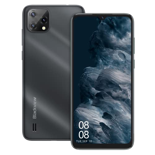Blackview A55 Smartphone Ohne Vertrag Günstig 4G Android 11 Handy mit 6.5 Zoll HD+ Dot Drop Display und 4780mAh Akku, 2.0 GHz Processor 3GB RAM 128GB (erweitern), 8MP+5MP Kamera Dual SIM Handys, 5.0 GHz WIFI von Blackview