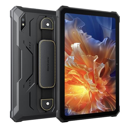 Blackview Active 8 - Robustes Tablet - 10,36“ Display - 4G-Netz - Dual SIM - 6GB RAM + 128GB ROM - Unisoc T616 - Schnellladen - 16MP + 13MP Kameras - Schwarz Blackview Active 8 - Robustes Tablet - 10,36“ Display - 4G-Netz - Dual SIM - 6GB RAM + 128GB ROM - Unisoc T616 - Schnellladen - 16MP + 13MP Kameras - Schwarz von Blackview