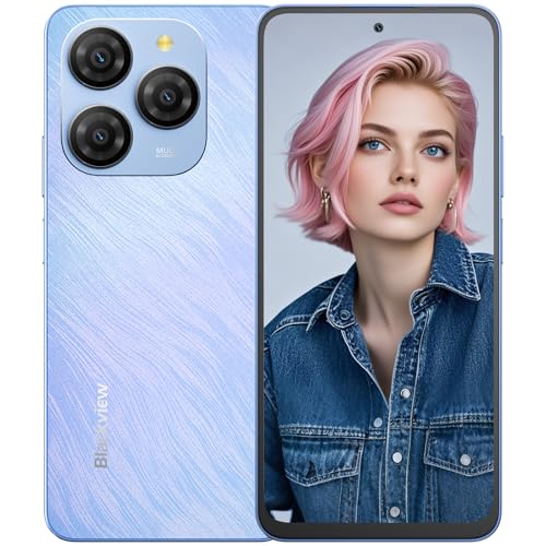 Blackview Color 8 Handy, Android 13, Smartphone Display 6,75 Zoll/90 Hz, 16 GB + 256 GB/TF 1 TB Smartphone, entsperrt, 6000 mAh/18 W Akku, 50 MP + 8 MP/OTG/GPS/Octa Core/3 Kartensteckplätze für Blackview Color 8 Handy, Android 13, Smartphone Display 6,75 Zoll/90 Hz, 16 GB + 256 GB/TF 1 TB Smartphone, entsperrt, 6000 mAh/18 W Akku, 50 MP + 8 MP/OTG/GPS/Octa Core/3 Kartensteckplätze für von Blackview