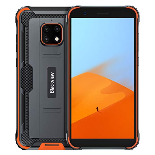Blackview BV4900 DUAL SIM 32GB Black Orange, schwarz von Blackview