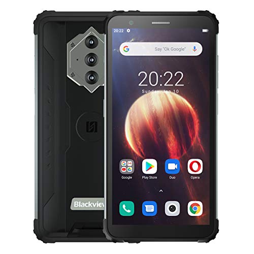 Blackview BV6600 - Smartphone 64GB, 4GB RAM, Dual SIM, Black von Blackview