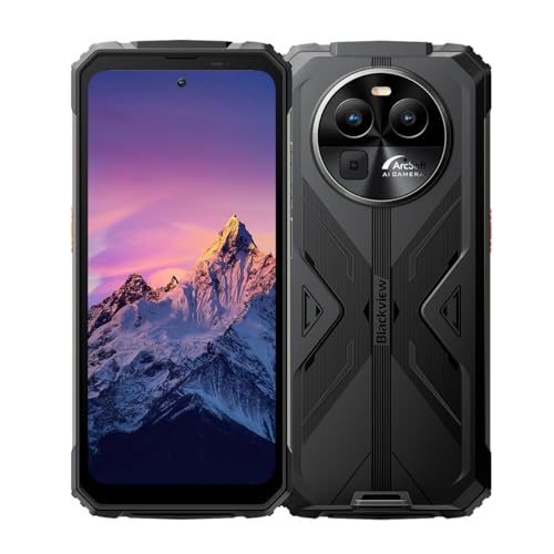 Blackview BV8100 Outdoor Smartphone ohne Vertrag, Dual-LED-Taschenlampen, 24GB+256GB, 6,5'' 120Hz 2,4K FHD+, 50MP Kamera, 8800mAh Akku, IP68 Android 14 Wasserdichtes Robustes Handy, GPS NFC Grün Blackview BV8100 Outdoor Smartphone ohne Vertrag, Dual-LED-Taschenlampen, 24GB+256GB, 6,5'' 120Hz 2,4K FHD+, 50MP Kamera, 8800mAh Akku, IP68 Android 14 Wasserdichtes Robustes Handy, GPS NFC Grün von Blackview
