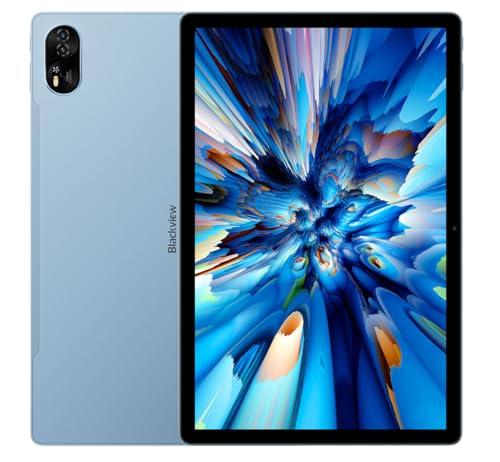 Blackview MEGA 8 Android 15 AI-Tablet, 13" FHD+ Display, 36GB+512GB(2TB Extern), 11000mAh Akku, 3 AI-Modelle, Dual-SIM 4G LTE+WLAN, 50MP+13MP Kamera, Quad-Box-Lautsprecher, 1080P Widevine L1 Blau von Blackview