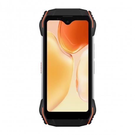 Blackview N6000 SE (Dual Sim – Display 4,3 Zoll – 128 GB, 4 GB RAM), Orange von Blackview