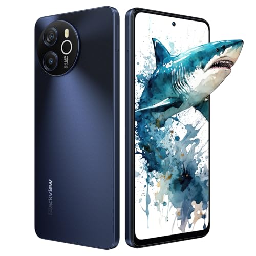 Blackview Shark 8 Handy Ohne Vertrag 16(8+8) GB+256GB Smartphone, Helio G99, 120Hz 2.4K, 64MP, 6.78" FHD+, NFC, 5000mAh akku mit 33W, 4G Dual SIM Handys Mit Premium Schutzhülle Blackview Shark 8 Handy Ohne Vertrag 16(8+8) GB+256GB Smartphone, Helio G99, 120Hz 2.4K, 64MP, 6.78" FHD+, NFC, 5000mAh akku mit 33W, 4G Dual SIM Handys Mit Premium Schutzhülle von Blackview
