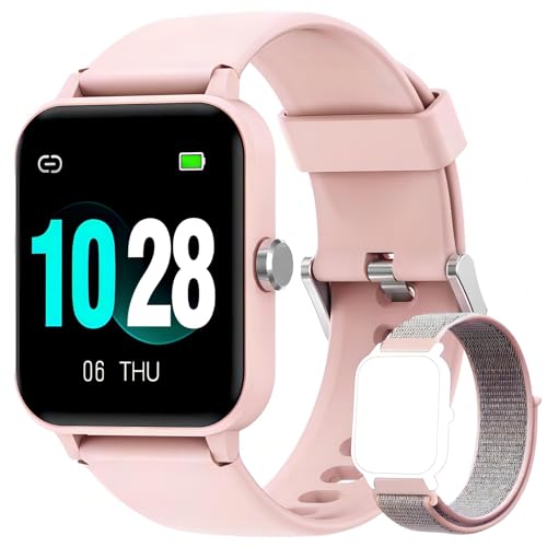 Blackview Smartwatch, 1,85 Touchscreen-Fitnessuhr mit Blutsauerstoff, Herzfrequenz, Schlafüberwachung, Aktivitätstracker mit Schrittzähler-Stoppuhr, Smartwatch für Damen Blackview Smartwatch, 1,85 Touchscreen-Fitnessuhr mit Blutsauerstoff, Herzfrequenz, Schlafüberwachung, Aktivitätstracker mit Schrittzähler-Stoppuhr, Smartwatch für Damen von Blackview