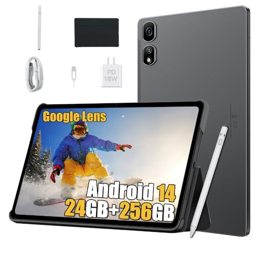 Blackview TAB 16 PRO Android 14 Tablet 11 Zoll, 24GB+256GB+2TB Erweiterung, Octa-Core Gaming Tablet 2K FHD+, 4G LTE 5G WiFi, 13MP+8MP, 7700mAh, PC Mode, Hülle + Intelligenter Stift, Schwarz Blackview TAB 16 PRO Android 14 Tablet 11 Zoll, 24GB+256GB+2TB Erweiterung, Octa-Core Gaming Tablet 2K FHD+, 4G LTE 5G WiFi, 13MP+8MP, 7700mAh, PC Mode, Hülle + Intelligenter Stift, Schwarz von Blackview