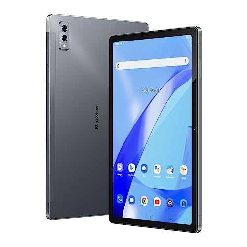 Blackview Tab 11 SE - Tablet mit Touchscreen - 10,36" Full HD-Display - 8 GB RAM + 128 GB ROM - 7680 mAh Akku - 8 MP Frontkamera - 13 MP Rückkamera - Dual SIM – Grau von Blackview