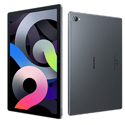 Blackview Tab 15 PRO 10.5'' FHD+ Display Android 12 Tablet, 14GB+256GB (1TB Extend) 7,3 mm Dünn&8280mAh Akku, Widevine L1, Dual SIM 4G LTE+WiFi, 13MP+8MP Kamera, Quad Box Stereo Lautsprecher, Grau von Blackview