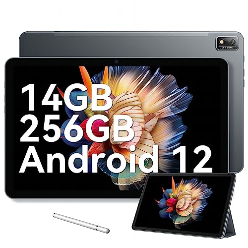 Blackview Tab 16 Gaming Tablet 11 Zoll, 14(8+6) GB RAM + 256GB ROM(1TB TF), Android 12, 2K 2000 x 1200 IPS, Octa-Core, 8MP+13MP, 7680mAh/4G LTE/5G WLAN/Google GMS/Widevine L1/Stylus Pens/GPS von Blackview