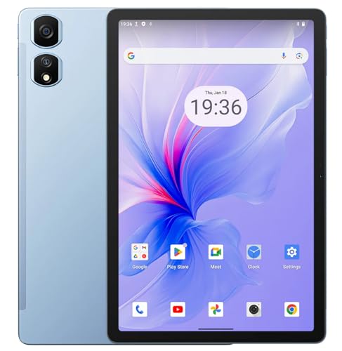 Blackview Tab 16 PRO 11'' 2K Display Android 14 Tablet, 24GB+256GB (1TB Extend) Widevine L1, 7700mAh Akku, Dual SIM 4G LTE+WiFi, 13MP+8MP, Quad Box Stereo Lautsprecher, 3 Lesemodi, GPS Blau von Blackview