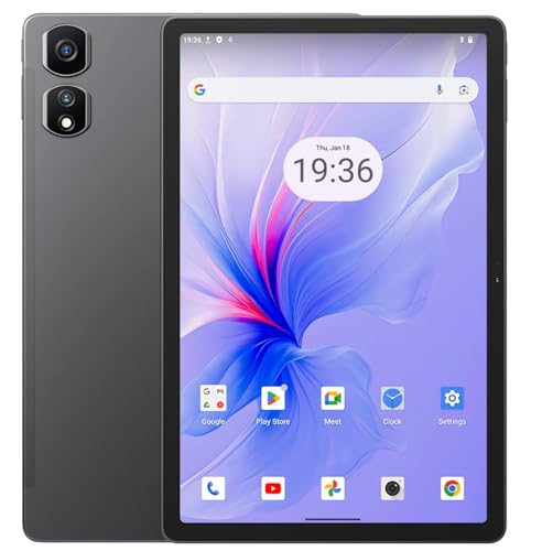 Blackview Tab 16 PRO 11'' 2K Display Android 14 Tablet, 24GB+256GB (1TB Extend) Widevine L1, 7700mAh Akku, Dual SIM 4G LTE+WiFi, 13MP+8MP, Quad Box Stereo Lautsprecher, 3 Lesemodi, GPS Grau von Blackview
