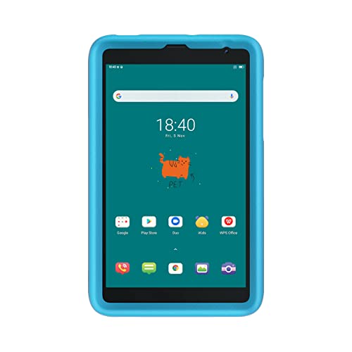 Blackview Tab 6 Kids - 4G Touchscreen-Tablet für Kinder- 8" HD+ Display - 3GB + 32GB- Integrierte Kindersicherung mit Augenschutz– Robust & Sturzfest, mit Hülle - Android - europäische Version - Blau von Blackview