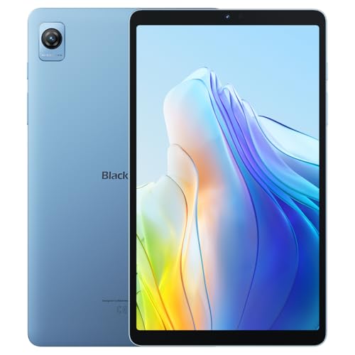 Blackview Tab 60 - Dünnes, Leichtes Tablet mit Touchscreen - 8,68“ Display - 6 GB RAM + 128 GB ROM - Unisoc T606-5 MP + 8 MP Kameras - 6050 mAh Akku - Blau von Blackview