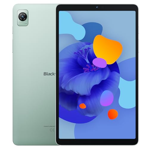 Blackview Tab 60 - Dünnes, Leichtes Tablet mit Touchscreen - 8,68“ Display - 6 GB RAM + 128 GB ROM - Unisoc T606-5 MP + 8 MP Kameras - 6050 mAh Akku - Grün Blackview Tab 60 - Dünnes, Leichtes Tablet mit Touchscreen - 8,68“ Display - 6 GB RAM + 128 GB ROM - Unisoc T606-5 MP + 8 MP Kameras - 6050 mAh Akku - Grün von Blackview