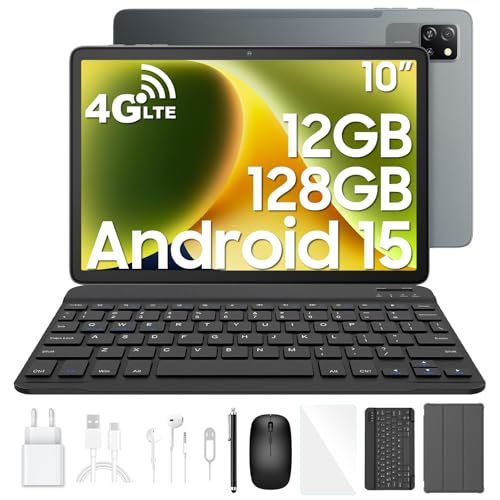 Blackview Tab 60 Pro Tablet Android 15 mit Tastatur, Tablet 10 Zoll mit Widevine L1, 12GB RAM+128GB ROM/2TB TF, T606 Octa-core Gaming, Dual 4G SIM, 5G WiFi, 7700mAh/Face ID/GMS/GPS Blackview Tab 60 Pro Tablet Android 15 mit Tastatur, Tablet 10 Zoll mit Widevine L1, 12GB RAM+128GB ROM/2TB TF, T606 Octa-core Gaming, Dual 4G SIM, 5G WiFi, 7700mAh/Face ID/GMS/GPS von Blackview