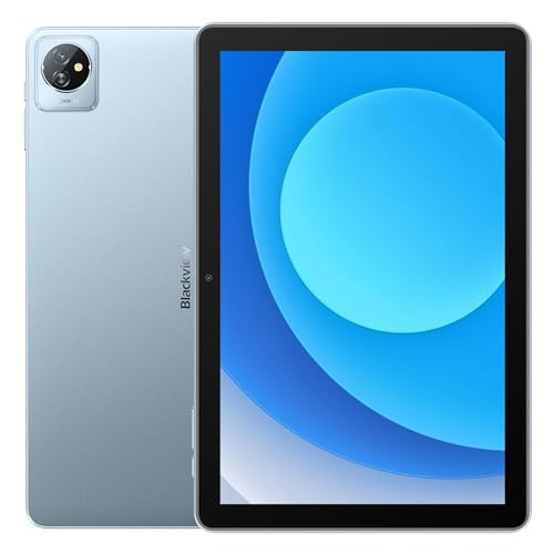 Blackview Tab 70 WiFi - Ultraschnelles Touchscreen Tablet - 10.1“ Display - 3 GB RAM + 64 GB ROM - Rockchip RK3562-2 MP + 5 MP Kameras - 6.580 mAh Akku - Blau von Blackview