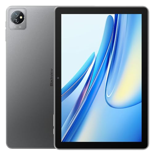 Blackview Tab 70 WiFi - Ultraschnelles Touchscreen Tablet - 10.1“ Display - 3 GB RAM + 64 GB ROM - Rockchip RK3562-2 MP + 5 MP Kameras - 6.580 mAh Akku - Grau von Blackview