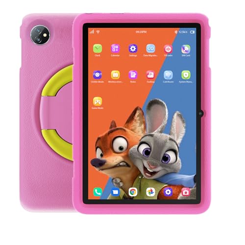 Blackview - Tab 8 Kids WiFi - Touchscreen-Tablet für Kinder - Kindersicherung - Ikids vorinstalliert - Robust - 128 GB ROM / 4 GB RAM - Rosa von Blackview