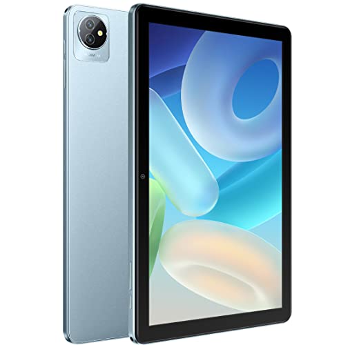 Blackview Tab 8 WiFi, 10,1 Zoll Android 12 Tablet HD+ IPS Display, Quad-Core 7GB RAM+128GB ROM (1TB externer SD), 6580mAh Akku, 13MP+5MP Dual-Kamera, Bluetooth Type-C, Dual Box-Lautsprecher Blau von Blackview