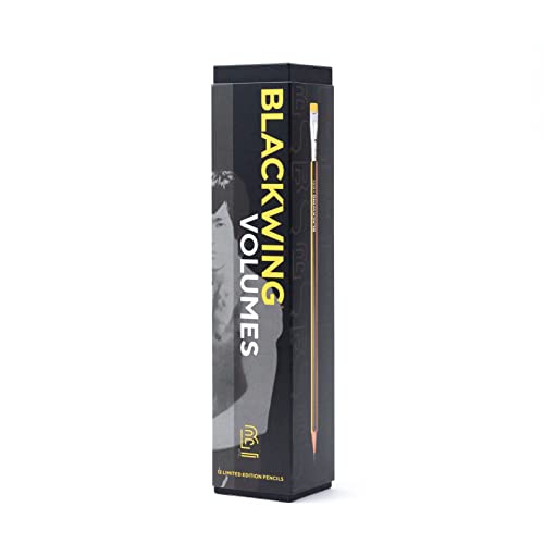 Blackwing Bleistift 651 HB, 12 Stück, limitierte Auflage, Schwarz und Gelb von Blackwing