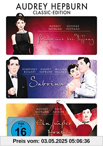 Audrey Hepburn : Frühstück bei Tiffany - Sabrina - Ein süßer Fratz - 3DVD Box Audrey Hepburn : Frühstück bei Tiffany - Sabrina - Ein süßer Fratz - 3DVD Box von Blake Edwards