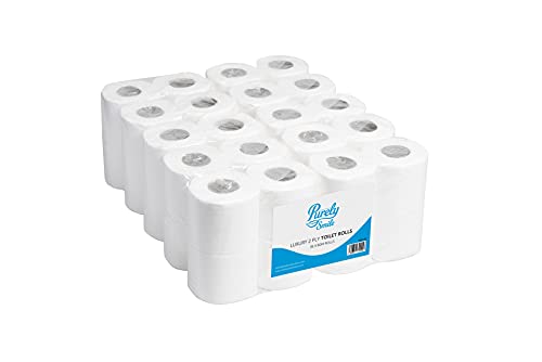 Blake & White PS1121 Purely Smile Toilettenpapier, 2-lagig, 320 Blatt, 36 Stück (9 x 4) von Blake & White