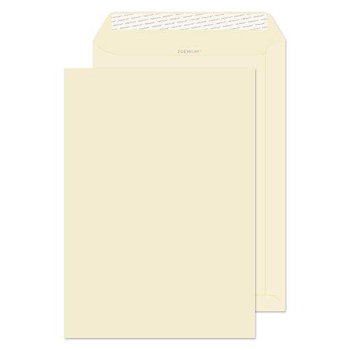 Blake Business Briefumschläge, C4, 324 x 229 mm, 120 g/m², haftklebend, cremefarben, 20 Stück Blake Business Briefumschläge, C4, 324 x 229 mm, 120 g/m², haftklebend, cremefarben, 20 Stück von Blake