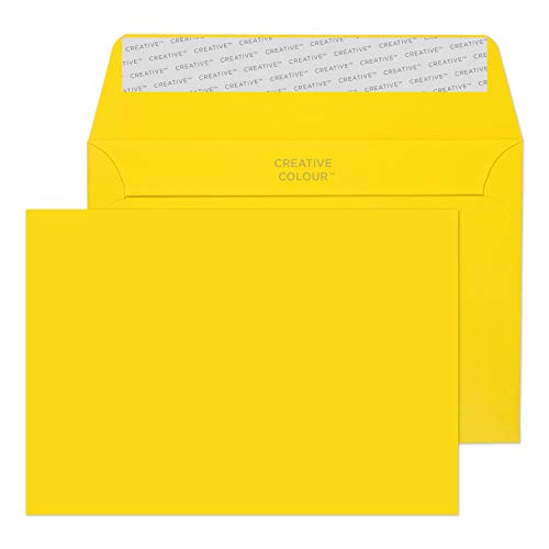 Blake Creative Colour 103 Briefumschläge Haftklebung Bananengelb C6 114 x 162 mm - 120g/m² | 500 Stück Blake Creative Colour 103 Briefumschläge Haftklebung Bananengelb C6 114 x 162 mm - 120g/m² | 500 Stück von Blake