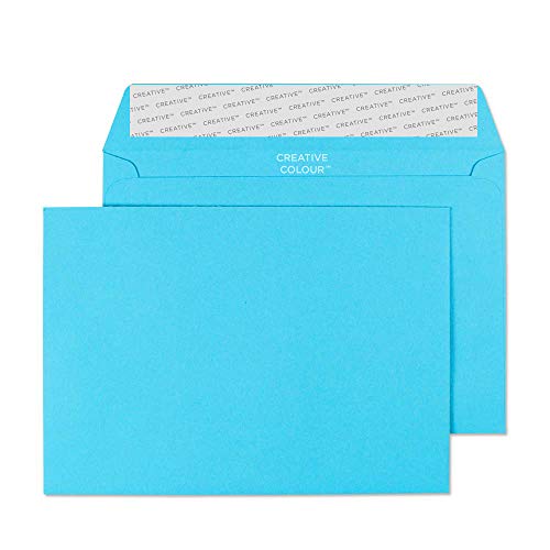 Blake Creative Colour 109 Briefumschläge Haftklebung Pazifikblau C6 114 x 162 mm - 120g/m² | 500 Stück von Blake
