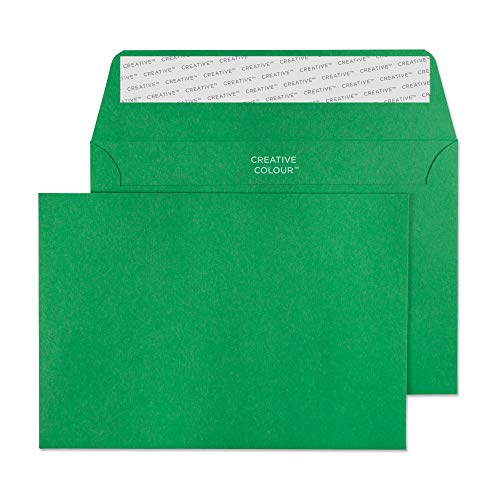 Blake Creative Colour 15108 Farbige Briefumschläge Haftklebung Avocado Grün C6 114 x 162 mm 120g/m² | 25 Stück von Blake