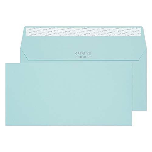 Blake Creative Colour 218 Briefumschläge Haftklebung Hellblau DL+ 114 x 229 mm - 120g/m² | 500 Stück von Blake