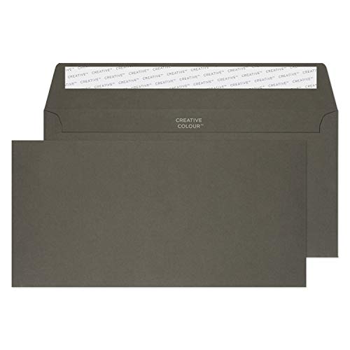 Blake Creative Colour 224 Briefumschläge Haftklebung Graphitgrau DL+ 114 x 229 mm - 120g/m² | 500 Stück Blake Creative Colour 224 Briefumschläge Haftklebung Graphitgrau DL+ 114 x 229 mm - 120g/m² | 500 Stück von Blake