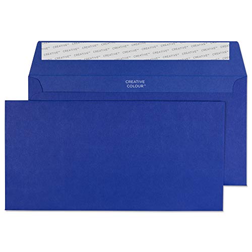 Blake Creative Colour 243 Briefumschläge Haftklebung Persisch Blau DL+ 114 x 229 mm - 120g/m² | 500 Stück von Blake