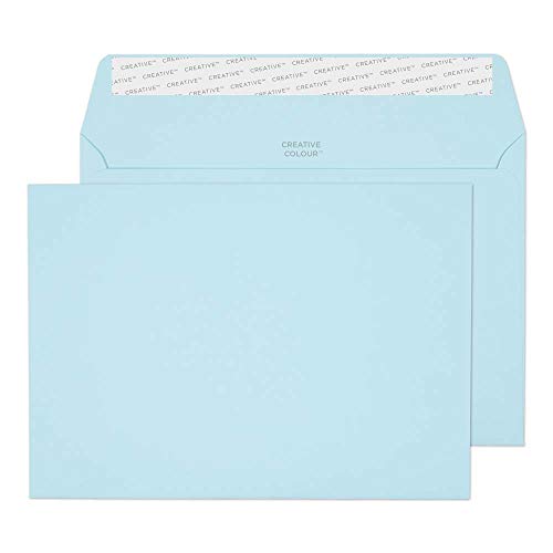 Blake Creative Colour 318 Briefumschläge Haftklebung Hellblau C5 162 x 229 mm - 120g/m² | 500 Stück Blake Creative Colour 318 Briefumschläge Haftklebung Hellblau C5 162 x 229 mm - 120g/m² | 500 Stück von Blake