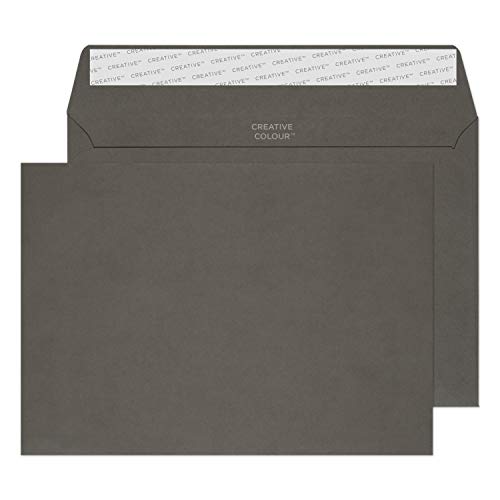 Blake Creative Colour 324 Briefumschläge Haftklebung Graphitgrau C5 162 x 229 mm - 120g/m² | 500 Stück von Blake