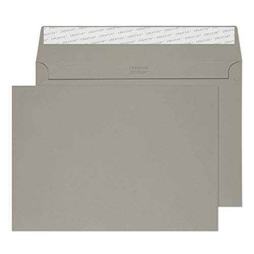 Blake Creative Colour 325 Briefumschläge Haftklebung Steingrau C5 162 x 229 mm - 120g/m² | 500 Stück von Blake