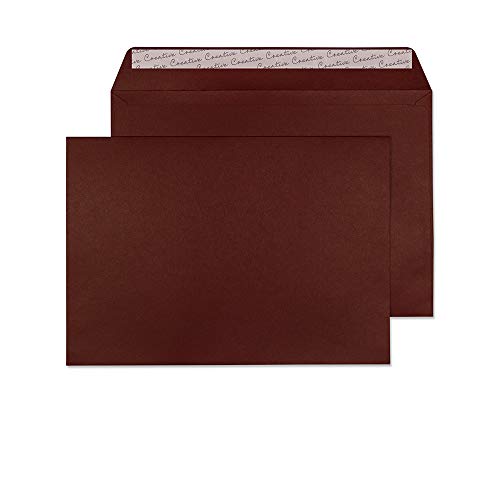 Blake Creative Colour 422 Briefumschläge Haftklebung Bordeaux C4 229 x 324 mm - 120g/m² | 250 Stück von Blake