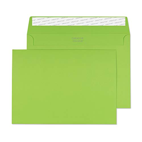 Blake Creative Colour 45307 Farbige Briefumschläge Haftklebung Limetten Grün C5 162 x 229 mm 120 g/m² | 25 Stück Blake Creative Colour 45307 Farbige Briefumschläge Haftklebung Limetten Grün C5 162 x 229 mm 120 g/m² | 25 Stück von Blake