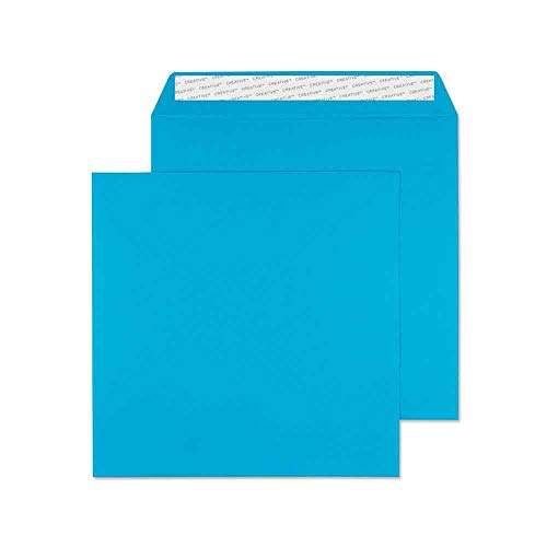 Blake Creative Colour 610 Quadratsicher Briefumschläge Haftklebung Tiefblau 160 x 160 mm - 120g/m² | 500 Stück von Blake