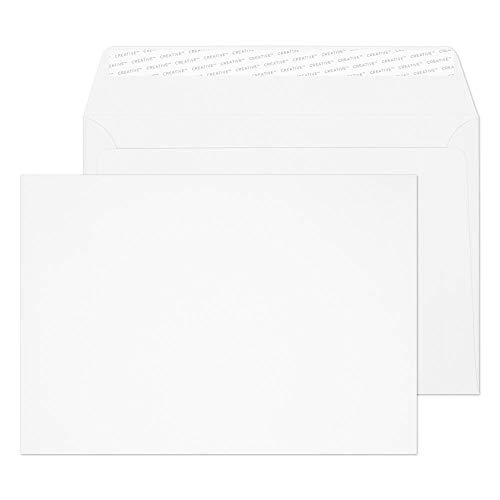 Blake Creative Senses FT346 Briefumschläge Haftklebung Rein Weiß C5 162 x 229 mm - 145g/m² | 125 Stück von Blake