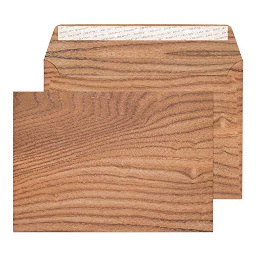 Blake Creative Senses NT351 Briefumschläge Haftklebung Mit Naturoptik Polierte Eiche C5 162 x 229 mm 135 g/m² | 125 Stück Blake Creative Senses NT351 Briefumschläge Haftklebung Mit Naturoptik Polierte Eiche C5 162 x 229 mm 135 g/m² | 125 Stück von Blake
